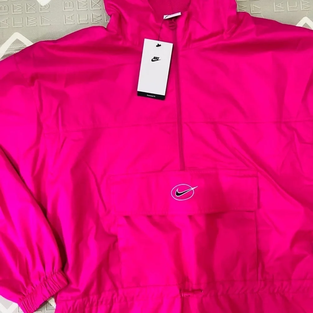 Nike vintage retro oversized jacket windbreaker coat poncho